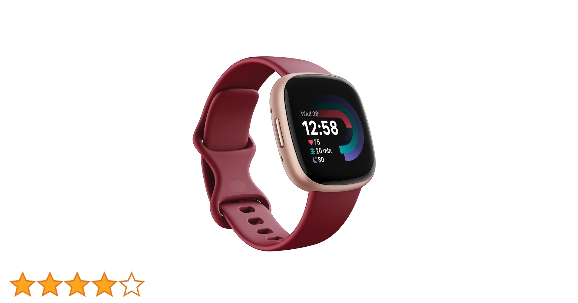 Amazon | 【Suica対応】Fitbit Versa 4 スマートウォッチ ビート